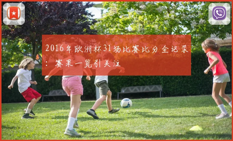 2016年欧洲杯31场比赛比分全记录:赛果一览引关注